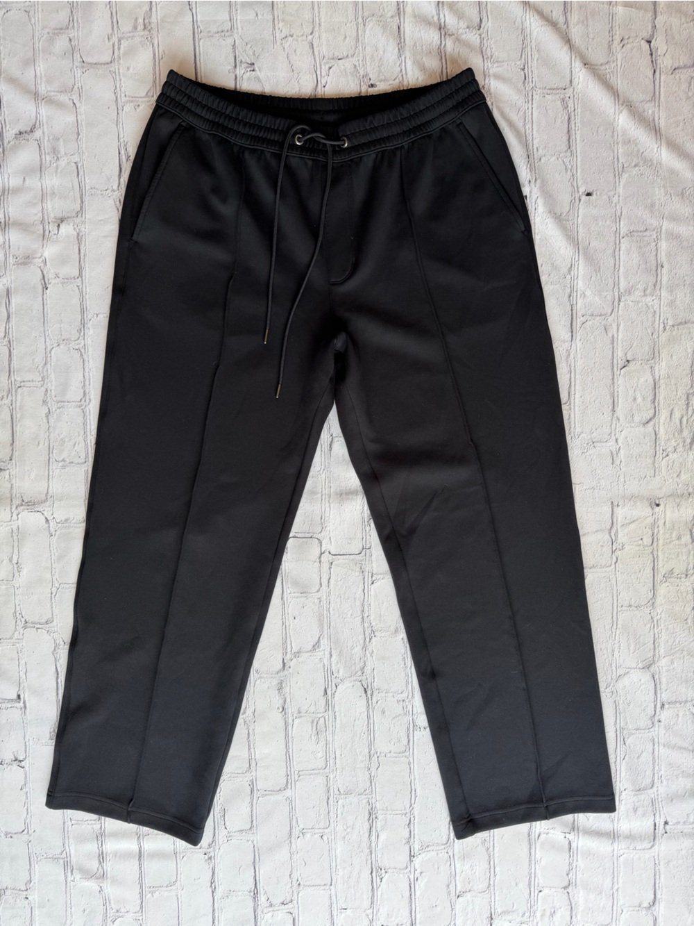 Skechers Black Sweatpants Men’s Pull On Large Pockets Lounge Wear Athletic Gym